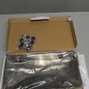 2 Pack License Plate Cover, Universal Fitment License Plate Protector, License Plate Frame for American Standard Cars,12.2"x6.3", 4 Holes with 8x5 Groups Screw Accessories