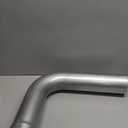 LCGP Exhaust 90 Degree Tube 4" OD,Exhaust Elbow 90 Degree 4" ID/OD Aluminized Steel Exhaust Pipe