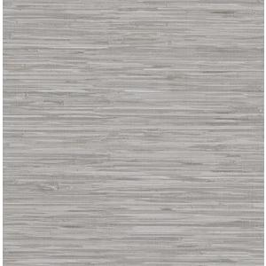 NuWallpaper Grey Grassweave Peel and Stick Wallpaper, Textured Removable Wallpaper, Renter-Friendly, 20.5 in x 18 ft