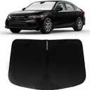 Windshield Sun Shade for Honda Civic 2016-2021, Car Front Window Sunshade with 240T Sun Visor Protector Blocks UV Rays Heat Sun Shield Accessories