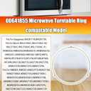 00641855 10" Microwave Turntable Tray Support with Roller Wheel Ring Kit Replacement for BoschGaggenauThermador Microwaves,Replaces AP4075204,00487750,35-00-769,487750,641855