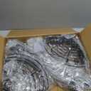 DUFU Corner Shower Caddy Tension Pole, Shower Tension Rod Organizer, 4Tier Adjustable Floor to Ceiling Shower Caddy 33127inch, No Drilling Shower Shelf for Inside (Black)