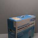 Rechargeable Pool Leaf Vacuum with Telescopic Pole, 83GPM Powerful Suction Cordless Pool Skimmer for Inground & Above Ground Pools with 6.6Gal Leaf Catcher Bag for Heavy Debris Areas (Blue)