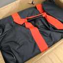 TYT Kinetic Recovery Rope,(1in x 30ft Black) 48000lbs Snatch Strap, Heavy Duty Stretch Nylon Towing Ropes with 2pcs Soft Shackles for Offroad Vehicle,Jeep,SUV,ATV,UTV,Tractor Elastic Ropes Kit