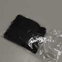 ALASKA BEAR Sleep Mask 2 Straps, Mulberry Silk, Twin Thin Elastic Bands Stay Put All Night, Smooth Eye Mask Two Adjustable Head Strings and Nose Baffle (Black)