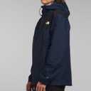 The North Face Men's Antora Jacket  - Waterproof & Windproof Rain Coat, Secure Zip Hand Pockets, Summit Navy/TNF Black, 4X Big