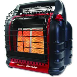 Mr. Heater 18,000 BTU Big Buddy Pro Series Portable Propane Heater (Red)