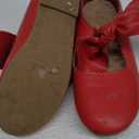 DREAM PAIRS Girls Ballerina Flats Mary Jane Front Bow Dress Shoes (13 Little Kid, Red)