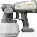 Tilswall Brushless Cordless Paint Sprayer Compatible with Dew 20V Battery (Battery Not Included), Easy Side-Fill, Electric HVLP Spray Paint Gun for House Painting, Furniture, Outdoor (White, 1300 ml)