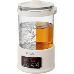 Kawu Electric Kettle, 7-in-1 Hot Water Dispenser Health Pot for Tea Coffee
2.5L Glass Tea Kettle with Temperature Control, 24H Keep Warm, BPA Free, Water Warmer for Home Office Kitchen