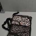 Femuar Car Trunk Organizer,Large Capacity Backseat Trunk Organizer(42"*18"),Collapsible Car Storage Bag with 8 Pocekt,Car Organizer for SUV/MPV/Truck - Leopard print