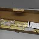 Gold Easel Stand for Sign, Heavy Duty Metal Display Easel with Adjustable Chain, 4-Tier Height Art Easel for Painting, Wedding Sign, Posters & Commercial Display