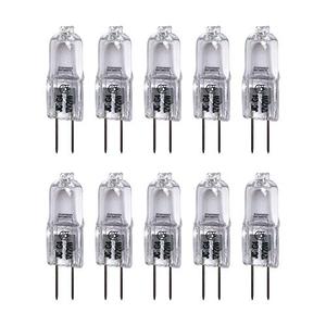 Vstar G4 12V 20W Bulb JC Type Bi-Pin Light,Clear, G4 Bi-pin Base Lamp(20W 10Pack)