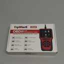 OBD2 Scanner Diagnostic Tool, Check Engine Code Reader with 35901 DTC Lookup, Mode 6 & 8, I/M Readiness for All OBDII Cars Since 1996 (Gray)