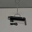 Maestri House Rechargeable Milk Frother with Stand, LunaFro Handheld Electric Foam Maker Waterproof Detachable Stainless Steel Whisk Drink Mixer Foamer for Lattes, Cappuccino (Black)