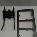 2025 Upgraded Original No Drill Front License Plate Mount Holder for 2020-2025 Tesla Model Y 2017-2023 Model 3,Aluminium Lockable Anti-Theft Front License Plate Frame for Tesla Model Y/3,No Adhesives