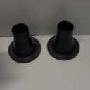 O'SKOOL 2-1/2" Dust Collection Steel Port, 2 Pack, for 4-inch Magnetic Dust Collection Coupler (Magnetic Port is not Included)