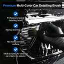10PCS Car Detailing Cleaning Kit Interior Cleaner, Car Detailing Brushes, Car Duster, Car Cleaning Gel, Microfiber Cleaning Cloth, Car Accessories Essentials Supplies Tools for Auto,Truck, Interior