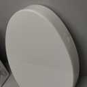 KOHLER 25875-0 Hyten 3" Height, Elevated Soft Close Elongated Toilet Seat, Contoured Seat with Grip-Tight Bumpers, Quick-Attach Hardware, No Slam Toilet Seat, White