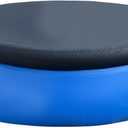 10 FT Round Inflatable Pool Cover, Outdoor Swimming Pool Cover, Dustproof Waterproof Prevent Leaves, Prevent from Debris Pool Cover, Elastic Bands for Easy Installation(Black)
