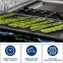 Reversible Cast Iron Griddle/Grill Combo WB31X24998 for Cooking Products