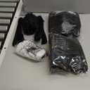 Colovis 3 Pack Halloween Giant Spider Decoration Set, Realistic 6.6FT/5FT/3FT Large Scary Black Hairy Spider Props for Indoor, Outdoor Yard, Party, Haunted House Decor