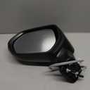 Left Driver Side Mirror Assembly Compatible with Corolla 2020-2022 Non-Heated Power Glass Manual Folding Black Replaces TO1320391 8794012F80PFM (3Pins)