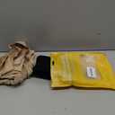 2 Pairs Medical Compression Pantyhose for Women, 20-30mmHg Graduated Support Tight Pants, Opaque Footless (3XL, Beige*1+Black*1)