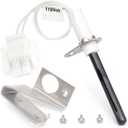 Upgraded 903110A 903110 Universal Furnace Hot Surface Ignitors With Plug, Round Silicon Nitride Hot Surface Igniters Kit Replacement for Nordyne Furnace Igniters 632504