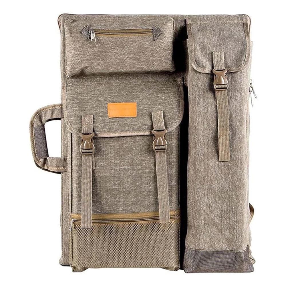 Art Portfolio Case Artist Backpack Canvas Bag Large 26” x 19.5”