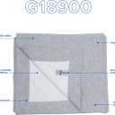 Gildan Heavy Blend Fleece Blanket, Style G18900, Black, 50" x 60"