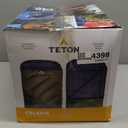 Teton Celsius Regular, 25F, 20F, 0F Degree Sleeping Bags, All Weather Bag for Adults and Kids, Camping Made Easy and Warm, Travel Sack Included (Ivy)