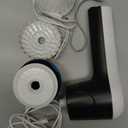 Electric Spin Scrubber, Cordless Shower Scrubber with Battery Level Display, 2 Speeds Electric Scrubber for Cleaning with 6 Replaceable Heads, Cleaning Brush for Bathroom/Sink/Window (White)