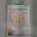 SwaddleMe by Ingenuity Compression Baby Swaddle Pod, Two-Way Zipper for Easy Diaper Changes, Improves Sleep & Calms Startle Reflex, 0-2 Months, 1.0 TOG, 1-Pack - Flower Confetti