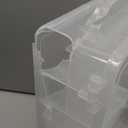 Transparent Nail Polish Storage Case Organizer 48 Bottles Home Salon Clear Box for Nail Polish Storage