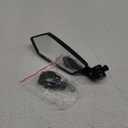 Bike Mirror Handlebar Mount 360° Adjustable 1pcs, Accessories Bike Side Mirror, E Bike Mirrors for Handlebars, Scooter Mirrors for Handlebars with Scratch Resistant Glass, E Bike Rear View Mirror