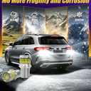 1156 LED Bulb White for Backup Reverse Tail Brake DRL Turn Signal Parking Light, BA15S 7506 1003 1141 P21W LED Bulbs 6500K Super Bright, Canbus Error Free 60-SMD 3014 Chips (2-Pack)