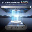 72GB Magnetic Voice Activated Recorder - (7000 Hours) Digital Voice Recorder with Playback, Dictaphone Recording Device Portable Tape Recorder with DSP 5.0-AI Noise Reduction for Work Lectures Meeting