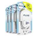 Febreze Plug In Air Freshener Fade Defy Plugs, Scented Oil Warmer- Pack of 4