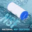 AQUALTRA Spa Filter Compatible with 5CH-352, PPM35SC-F2M, Marquis Spa 20042, 20092, FC-0196, 35 sq.ft. 5 1/4" x 12 3/16” Screw in Hot Tub Filter (2" Male MPT Thread) 2 Pack