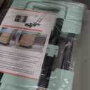 Folding Hand Truck 500lbs, Portable Heavy Duty Dolly Cart, 6 Wheels Collapsible Luggage Cart with 2 Elastic Ropes - Compact Trolley Cart for Easy Moving - Ideal Hand Cart for Travel and More (1.70, Green)