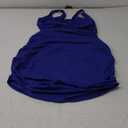 Kaximil Women's Sexy Bodycon Sleeveless Cut Out Ruched Tank Mini Club Party Dresses, XL