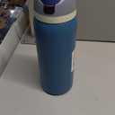 304 stainless steel vacuum insulated water bottleDouble Wall Insulated Water Bottle with Handle Leak Proof,Travel Office Outdoor (lake blue, 24oz)