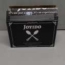 Joyido 75PCS Silver Plastic Spoons - Silver Spoons Disposable - 8.1 Inch Heavy Duty Plastic Silverware - Heavyweight Elegant Disposable Utensils for Catering, Parties, Dinners, Weddings