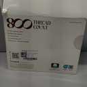 Sanders Collection Inc SCI Luxury 4PC Sheet Set 800 Thread Count Bedsheets Pure Egyptian Cotton Queen Size Sateen Weave Hotel Sheets Deep Pocket (Light Blue)