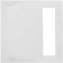PATIKIL 6x6 inch(150x150mm) Self-Adhesive Access Panel, ABS Plumbing Access Doors Easy Wall Hole Cover for Drywall Plumbing Electrical Cables Wiring, White