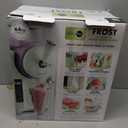 GreenPan Frost Ice Cream Maker & Slushie Machine, Soft Serve, Sorbet, Margaritas, Milkshakes, Frozen Yogurt, No Pre-Freezing, Ready in 15 Mins, 6 Modes, 7 Textures, Self-Cleaning, Family Size, Green