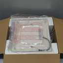 Amico Bathroom Exhaust Fan with Light, 80 CFM, 0.9 Sones, 1000LM, 5CCT, Easy Install, Ceiling Mount Shower Bathroom Fan, Adjustable Household Ventilation Fan, ETL & FCC Certified