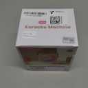 Mini Karaoke Machine, Portable Bluetooth Karaoke Speaker with 2 Wireless Microphones and Party Lights for Kids and Adults, Birthday Gifts for Girls Boys Family Home Party (Black 2 Mics)