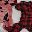 2 Pcs Christmas Dog Pajamas Small Dog Winter Outfit Christmas Dog Pajamas for Small Dog Cat Sweater Cute Tiny Pet Dog Clothes for Kitty Puppy Cat